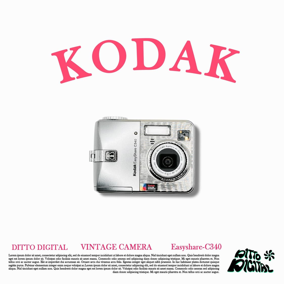 Kodak C340 디카 상품이미지1