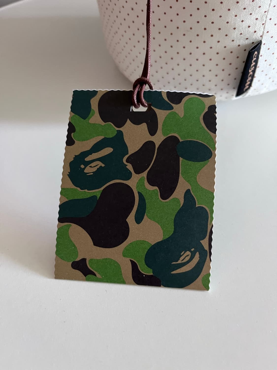 18 FW 베이프 BAPE 청계 네이비 카모 볼캡 상품이미지4