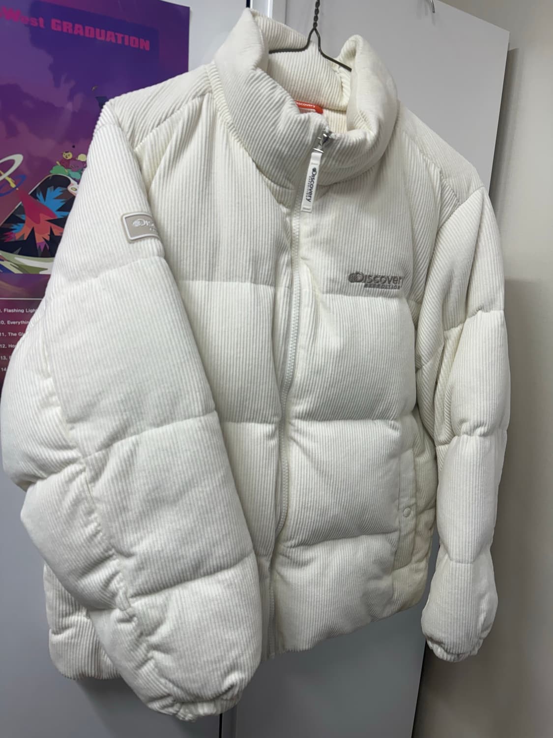 Discovery 디스커버리 코듀로이 패딩 S 상품이미지1