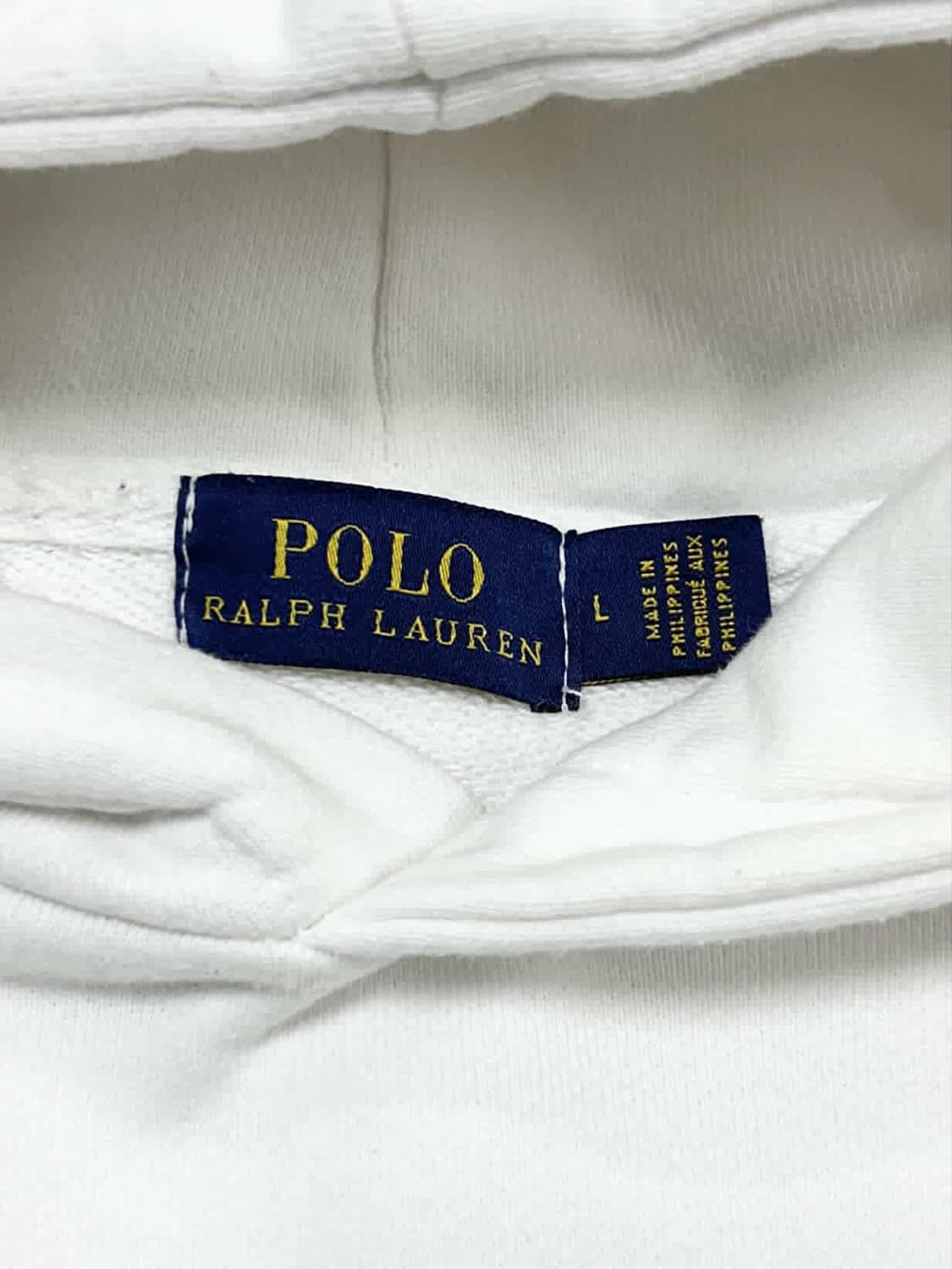 폴로 빅로고 화이트 후드 상품이미지7