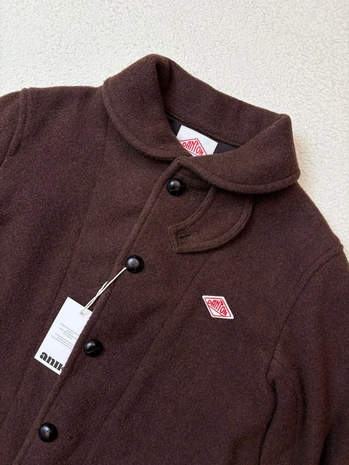 단톤 Danton 울 파일 라운드 칼라 자켓 PN6426 상품이미지3