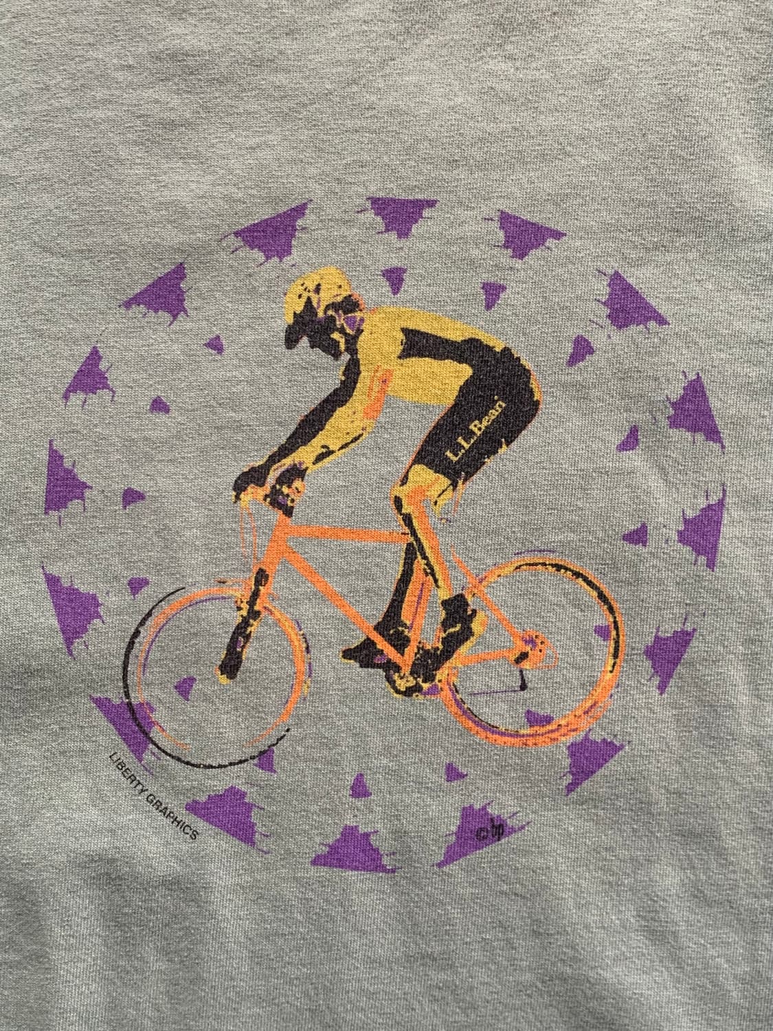 90s 엘엘빈 X 리버티 그래픽스 프린팅 티셔츠 상품이미지2