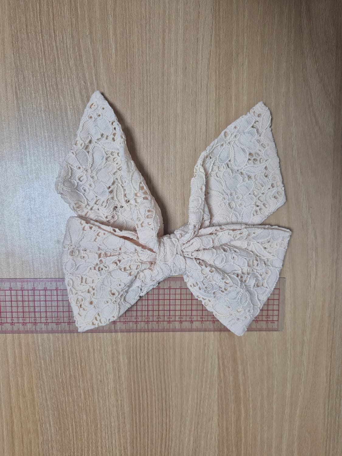 리즈리사 히메갸루 레이스리본브로치 사몬핑크칼라 상품이미지2