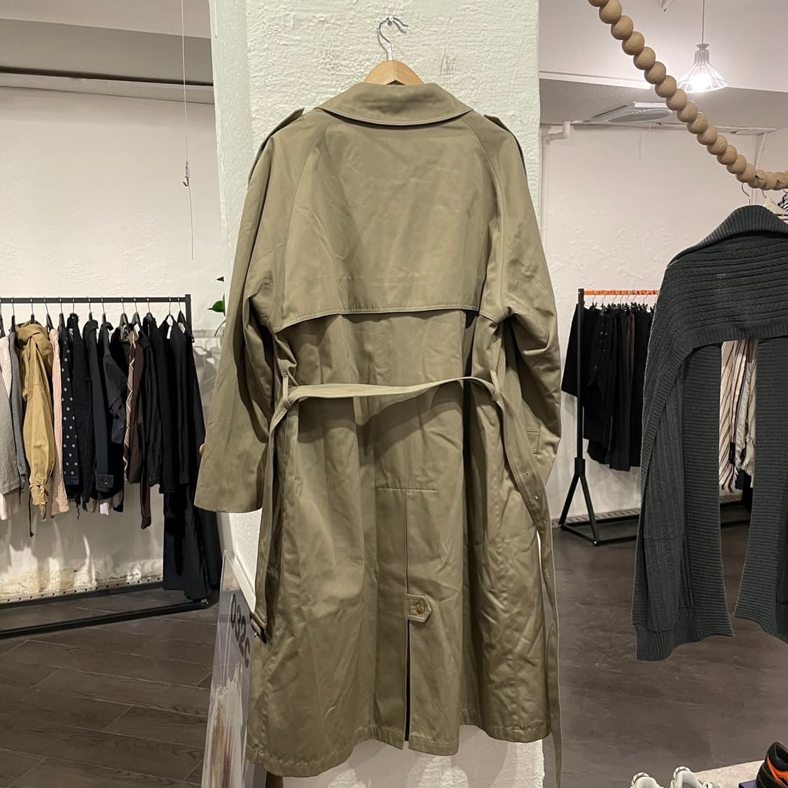 크리스찬 디올 오버사이즈 트렌치 코트 상품이미지4