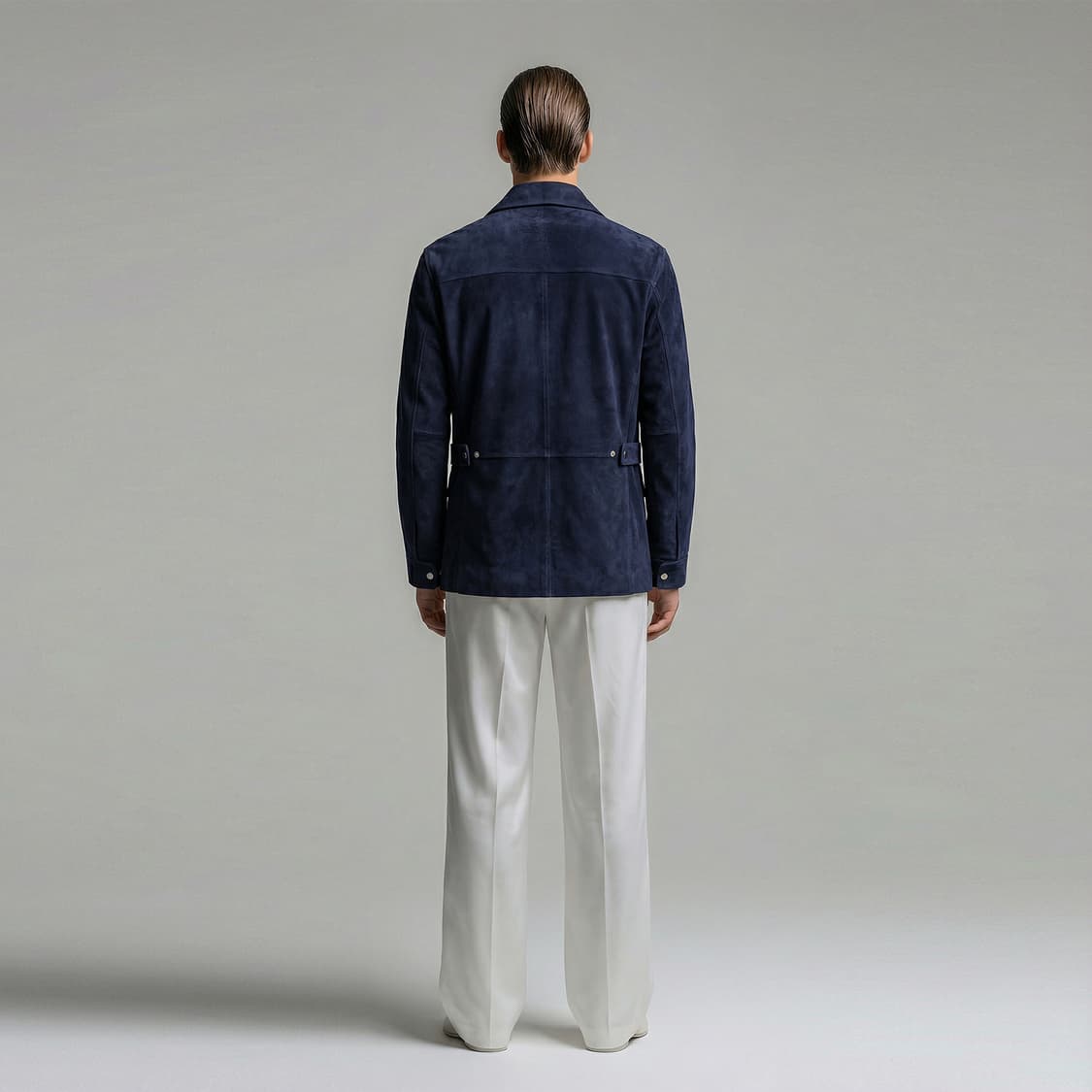 LAMSRINO 스웨이드 야상 자켓 상품이미지4