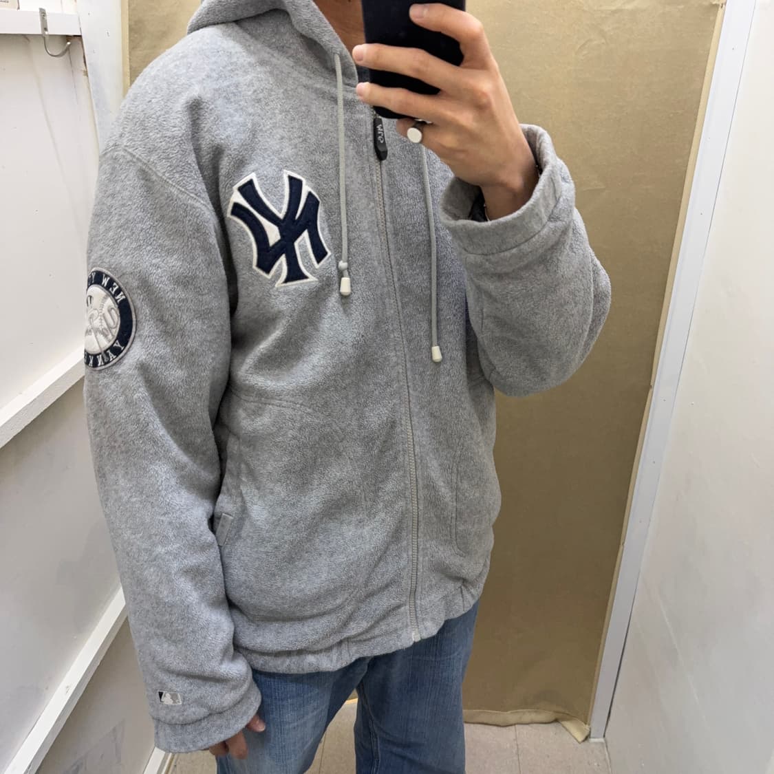 WWS 플리스 후드 집업 상품이미지5