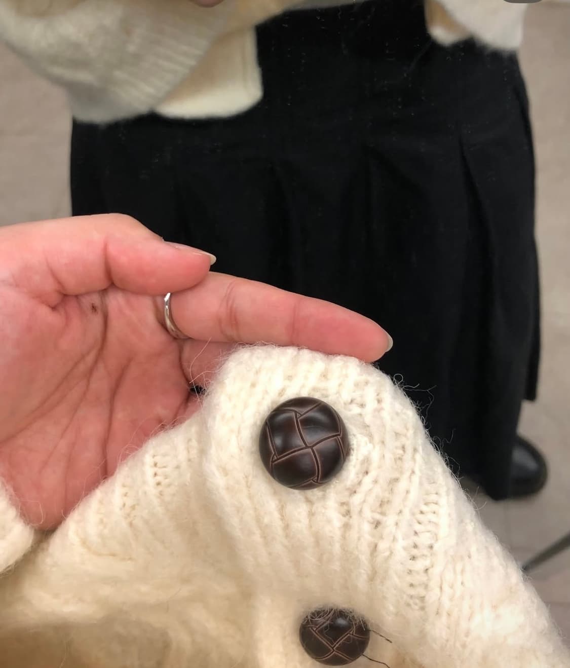 [새상품] 빈티지 피셔맨 가디건, 모리걸, 러블리 상품이미지5