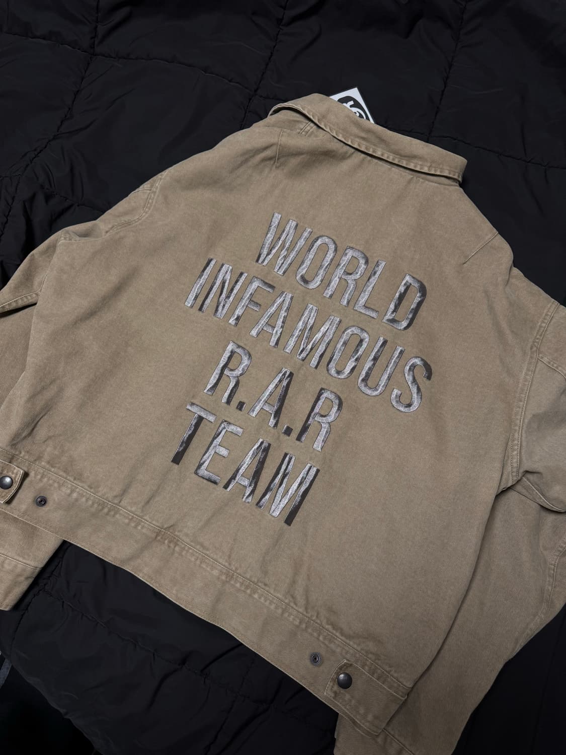 RAR W.I.R.T 팀 워크자켓 / 카키 / 1 상품이미지4