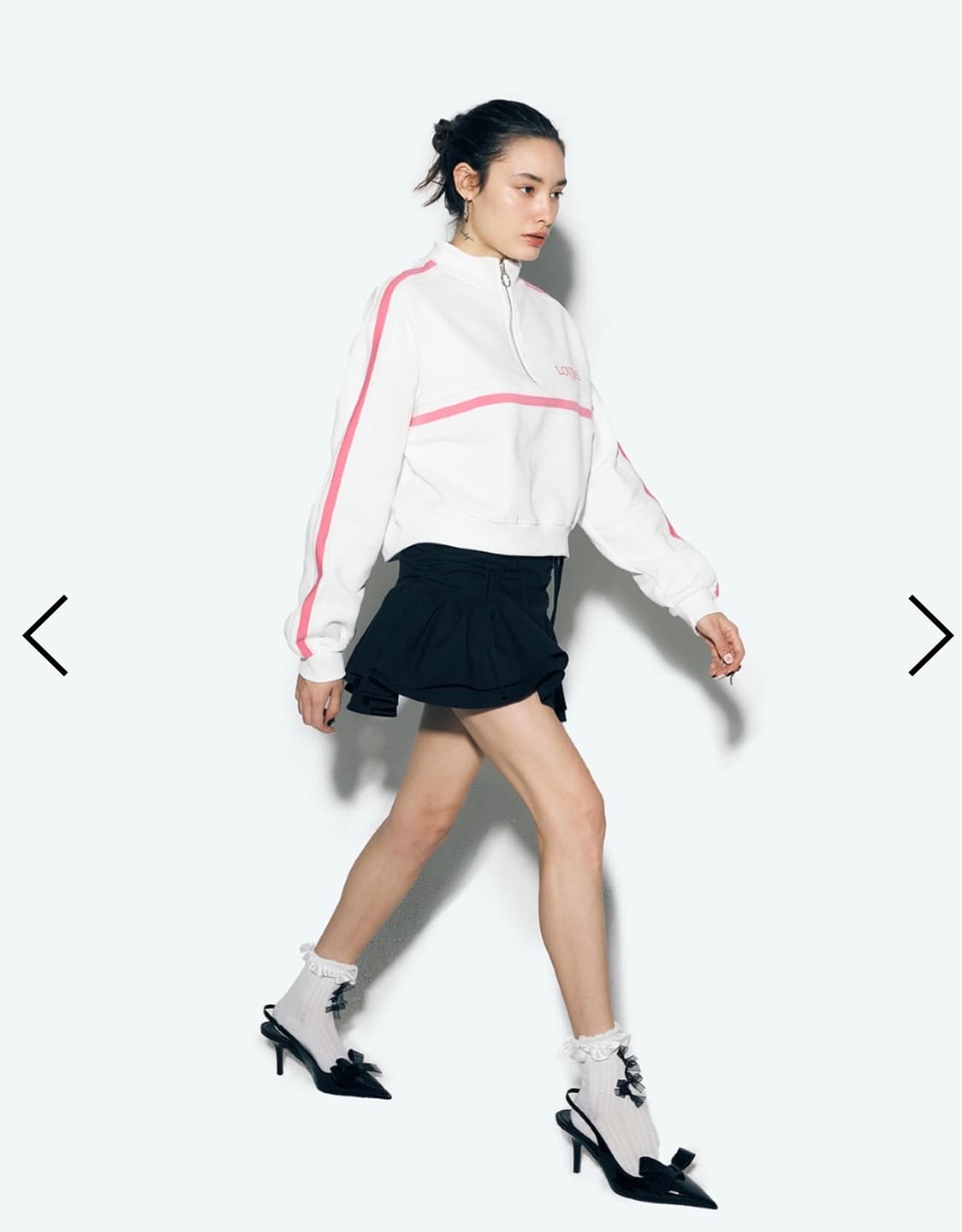 LOVERS HALF ZIPUP IVOR 에즈이프캘리 집업 상품이미지4