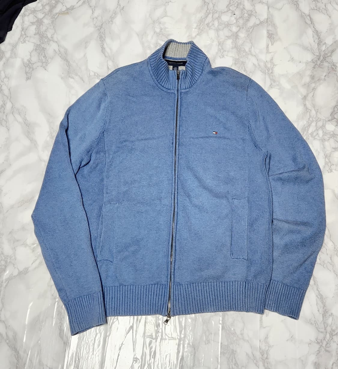 XL 타미힐피거 니트 집업 자켓 상품이미지3