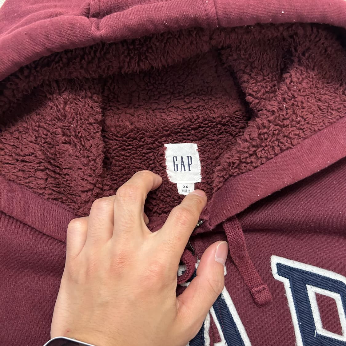 Gap 양털후드집업 상품이미지3