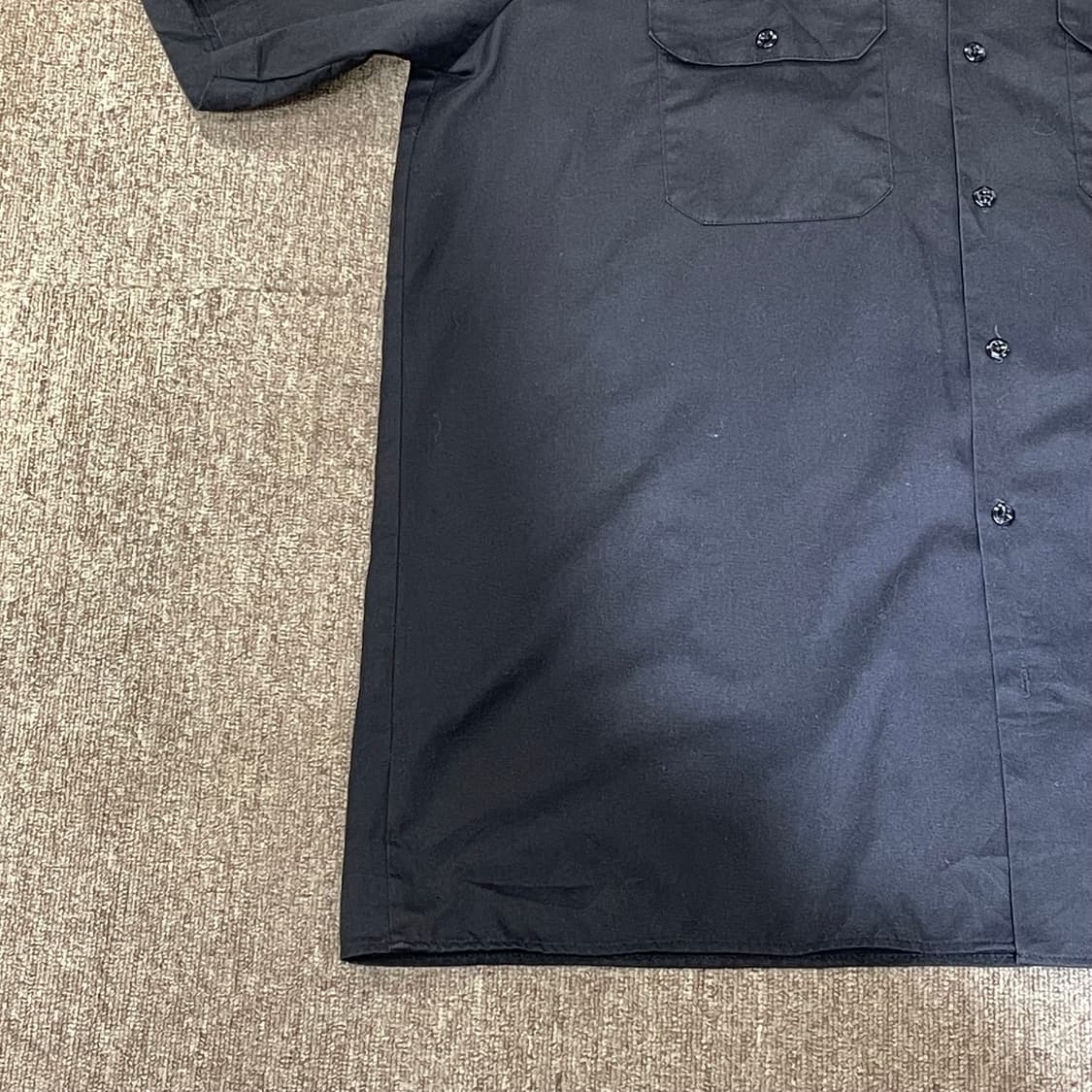 (XL) Dickies 디키즈 반팔 워크 셔츠 블랙 상품이미지5