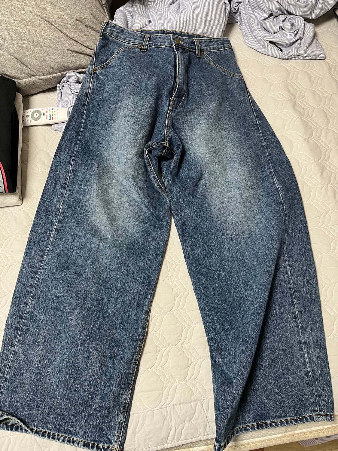 해칭룸 커브진 워시드 블루 [4] 상품이미지2