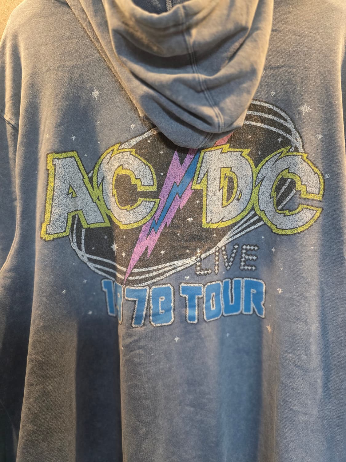 AC/DC 오피셜굿즈. 후드티셔츠. 미착. 상품이미지7