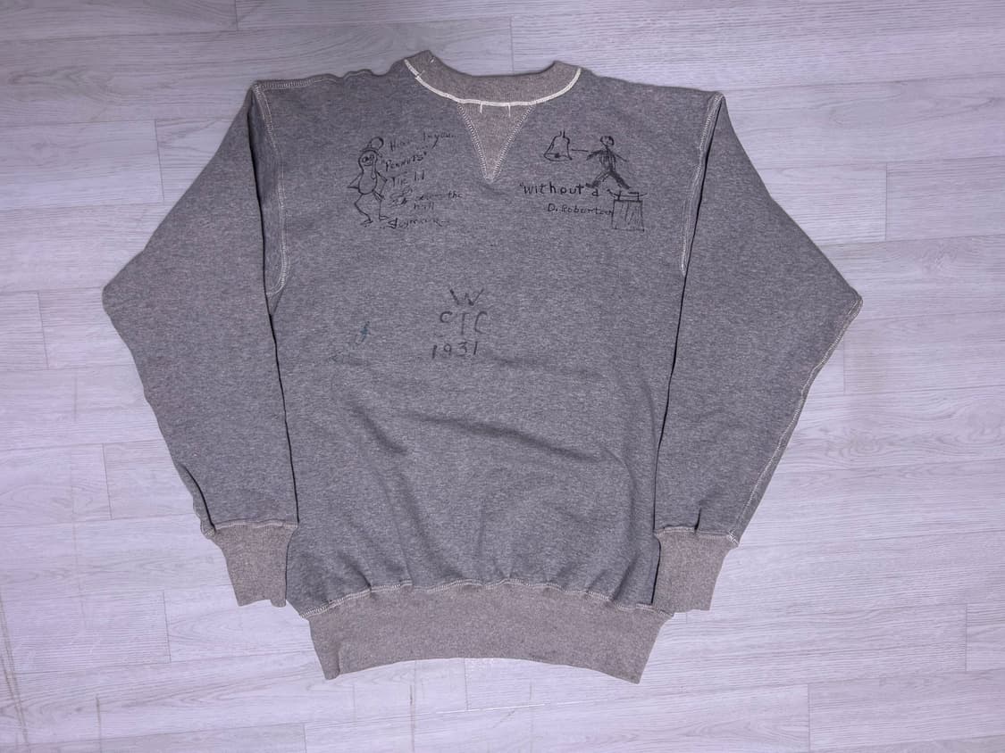 웨어하우스 Patsy 그레이 스웻셔츠 44 상품이미지4