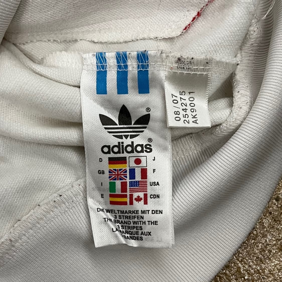 아디다스 흰빨 파이어버드 리버플레이트 트랙탑 져지 105 상품이미지6