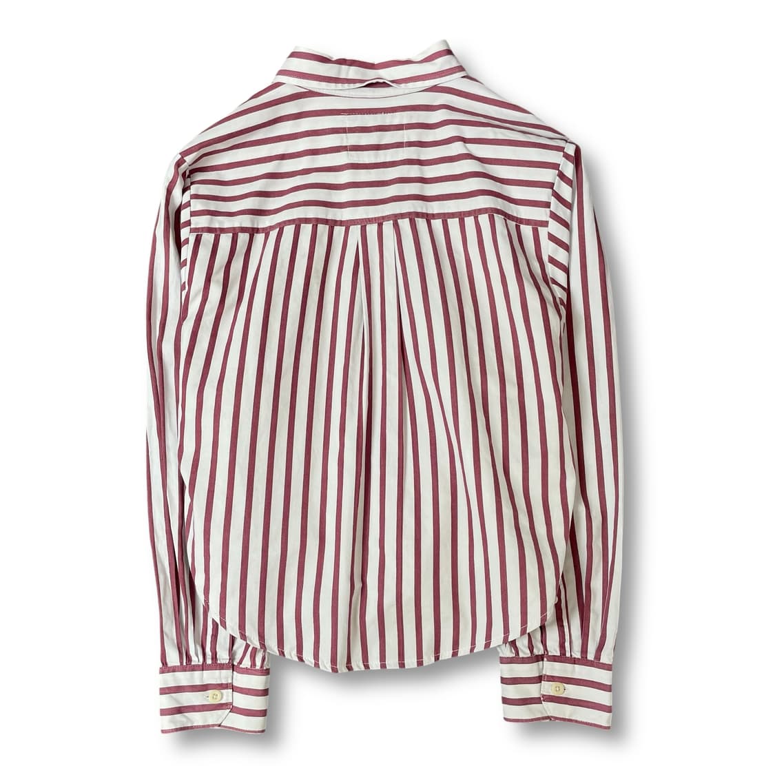 리바이스 핑크 화이트 스트라이프 원포켓 긴팔 셔츠 XL 상품이미지2