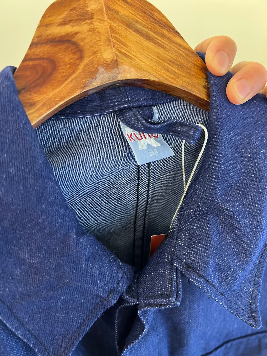 (DEADSTOCK)(DENIM)OLD FRENCH 데님프렌치워크자켓  상품이미지6