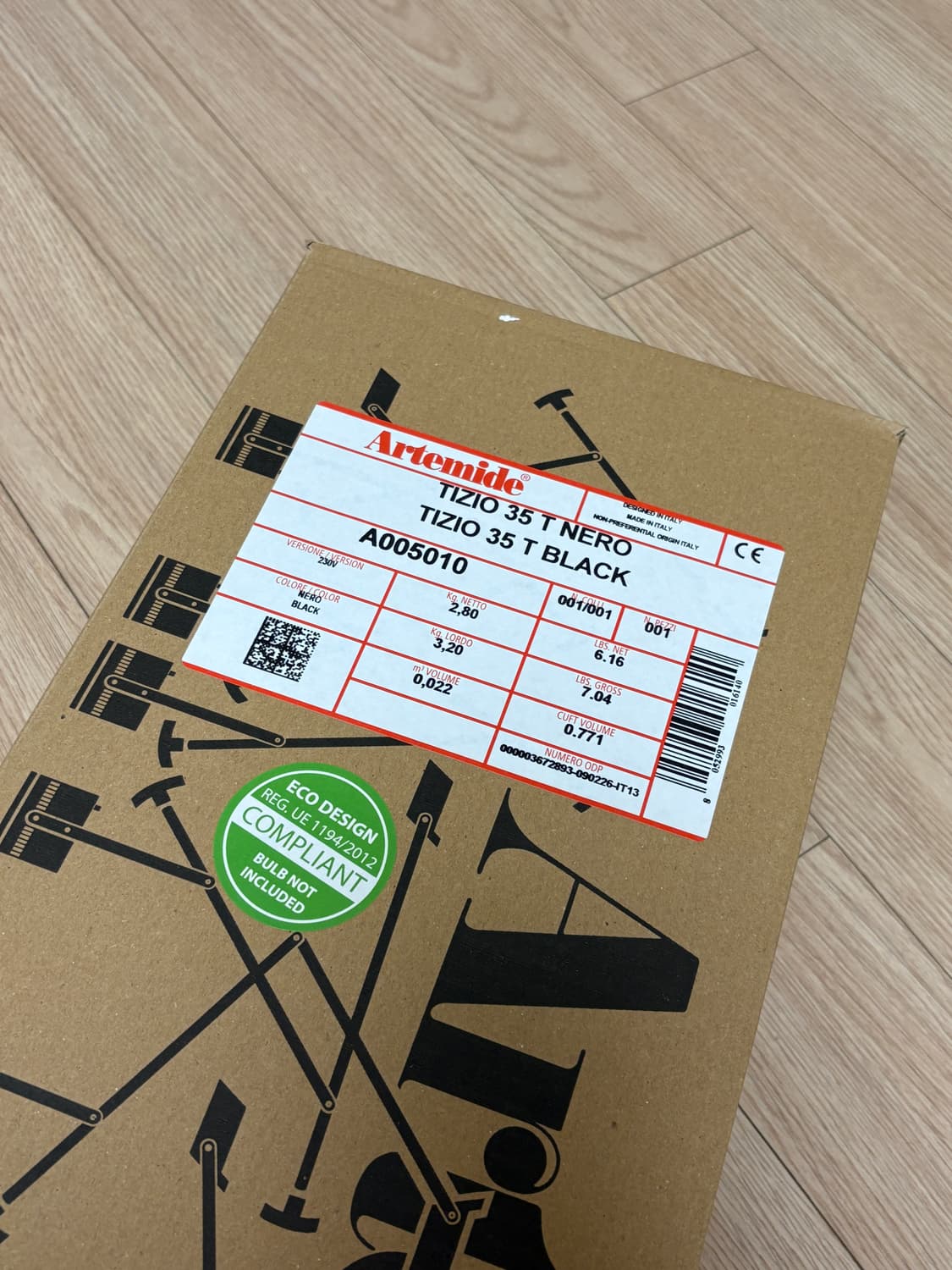 Artemide 아르떼미데 티지오 35 (미개봉.새상품) 상품이미지5