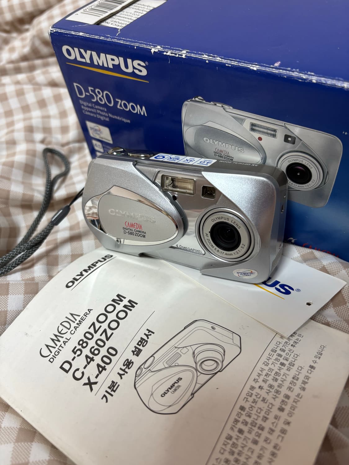 올림푸스 카메디아 D-580 줌 디카 디지털카메라 상품이미지4