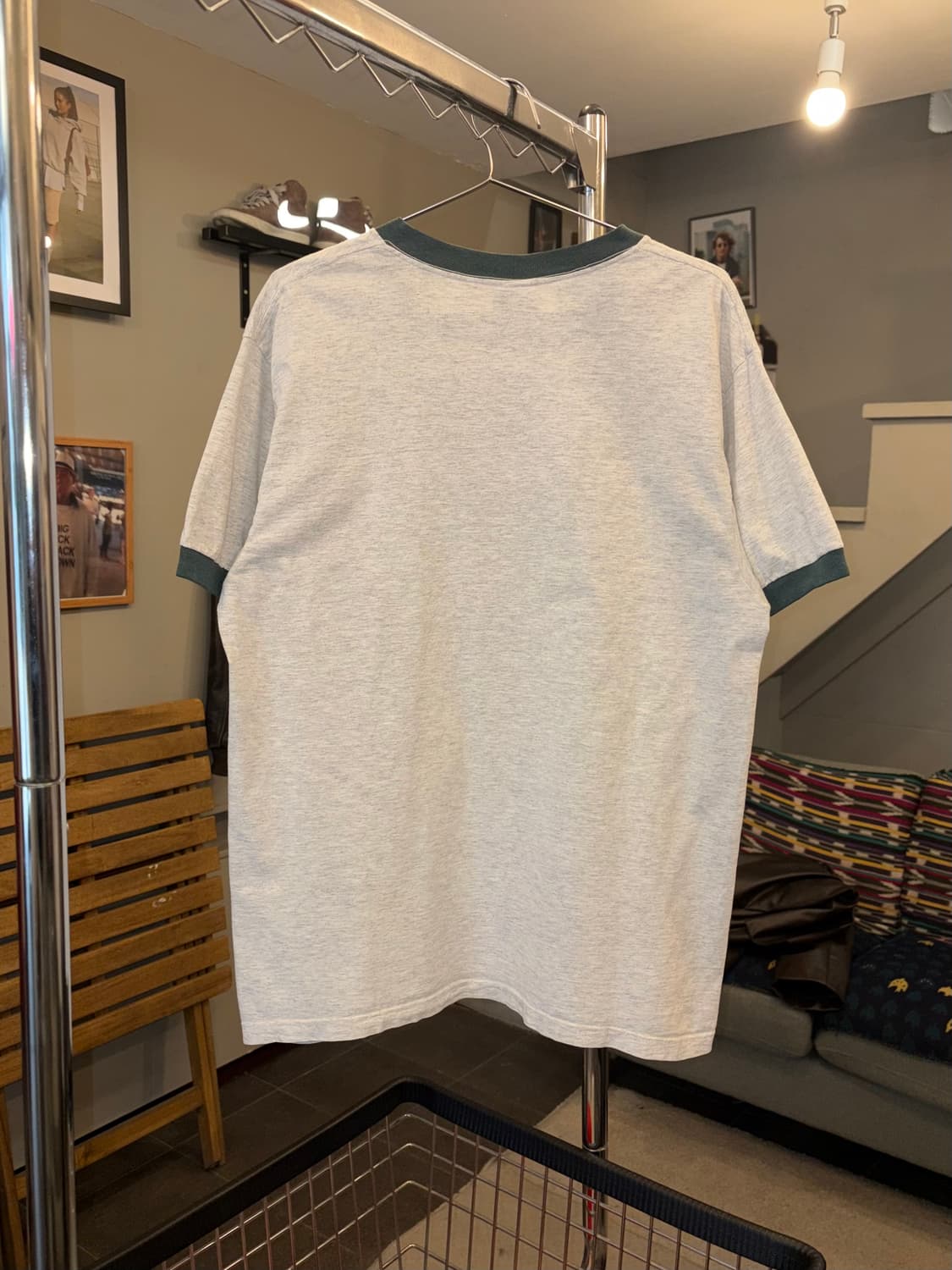 90’s Nike big swoosh logo faded T-shirt 상품이미지7