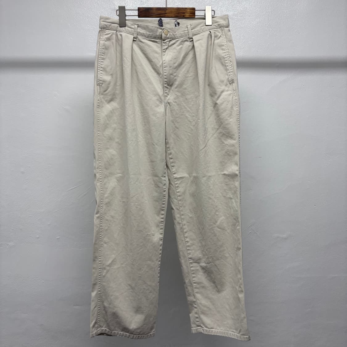 90S 폴로 투턱 치노팬츠 상품이미지2