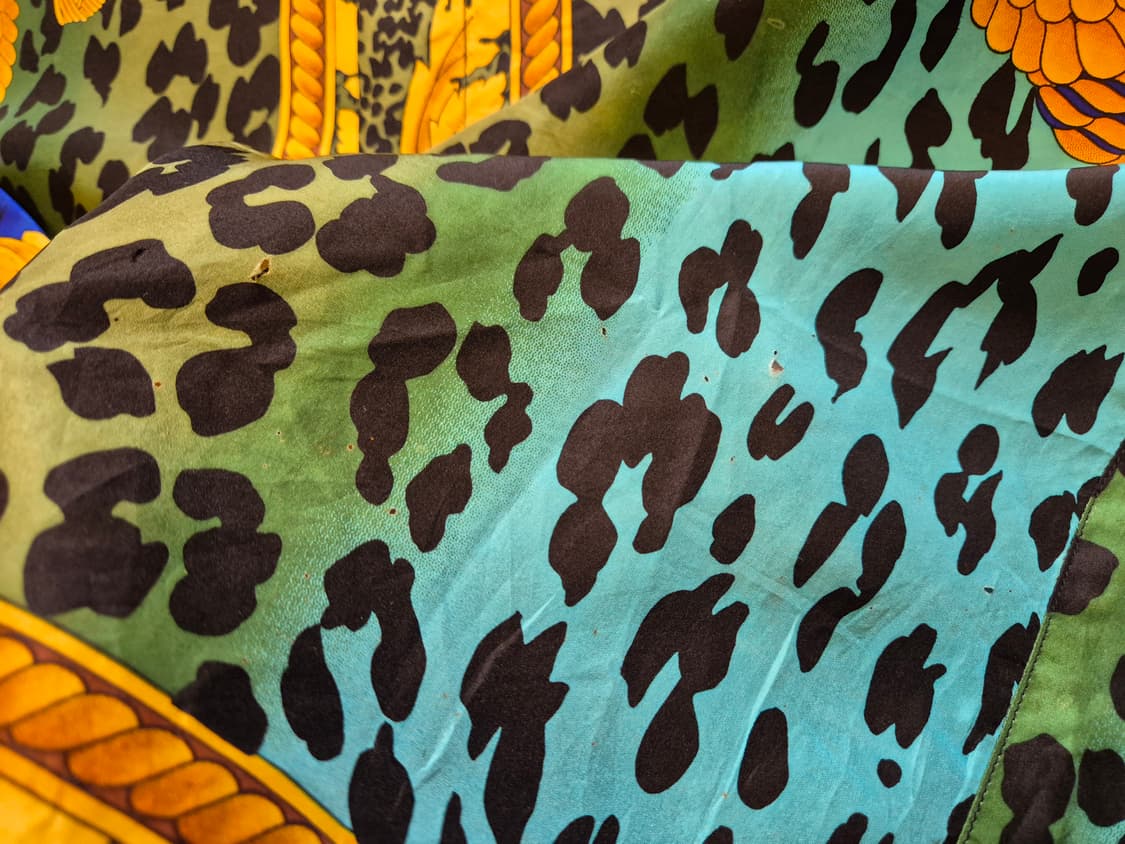 90s 지아니 베르사체 마이애미 실크 셔츠 상품이미지9