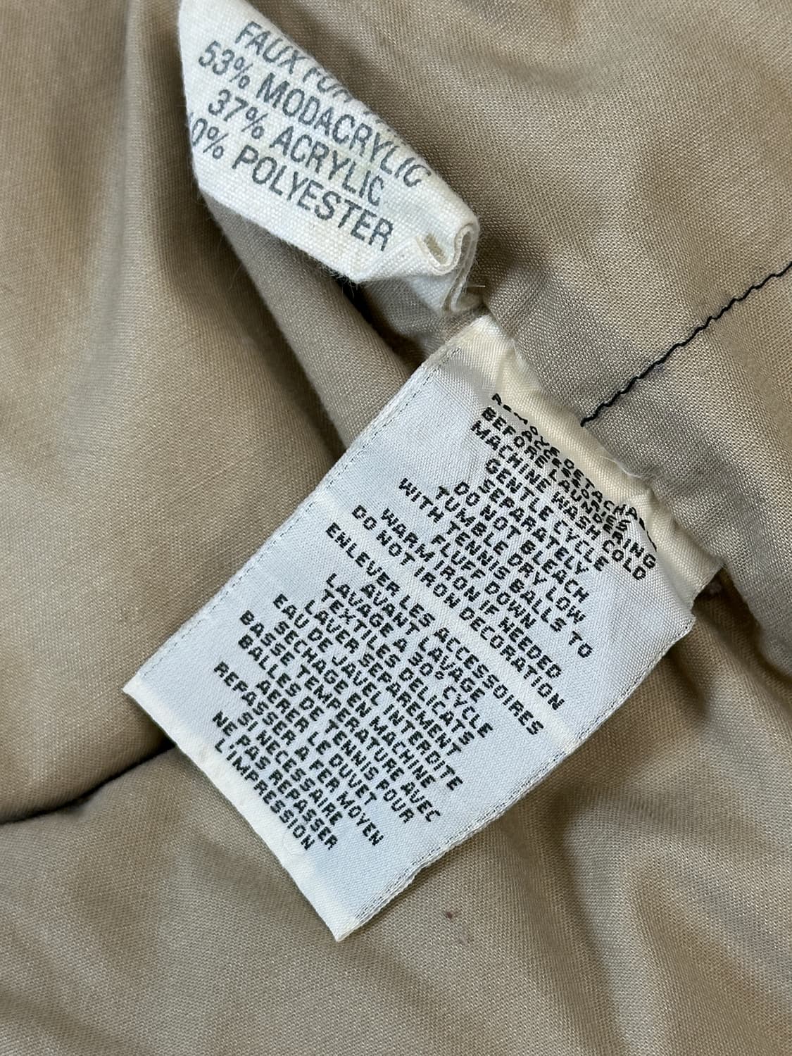 폴러 데님앤서플라이 덕다은 후드패딩 M 상품이미지6