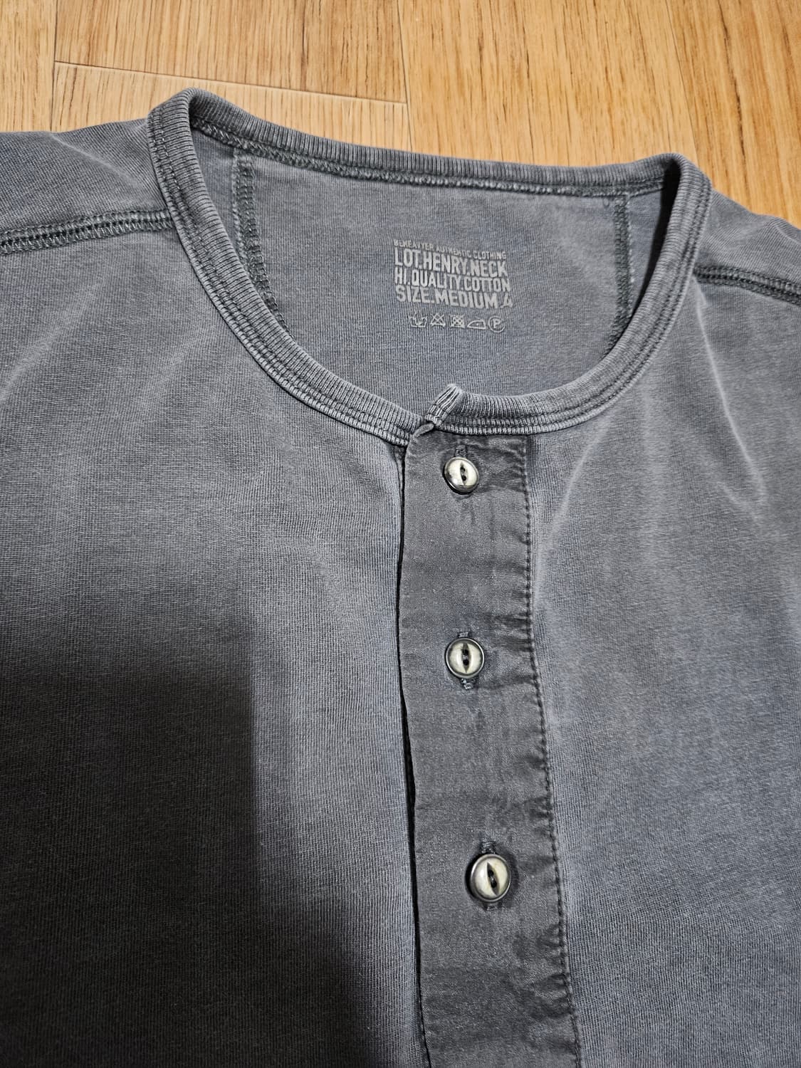 비헤비어  헨리넥 긴팔 티셔츠  상품이미지1