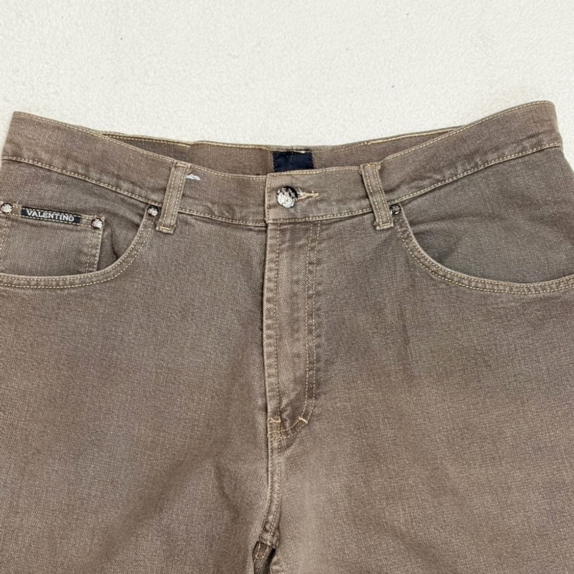 VALENTINO 브라운 코튼팬츠 32 상품이미지3