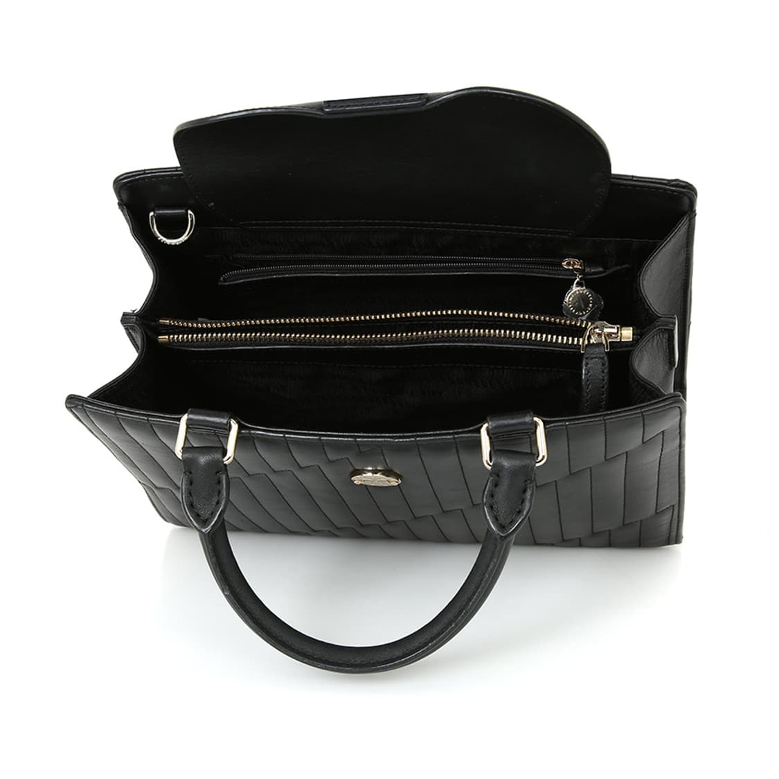 메트로시티 블랙 보스턴 토트백 M83MQ299Z 상품이미지10