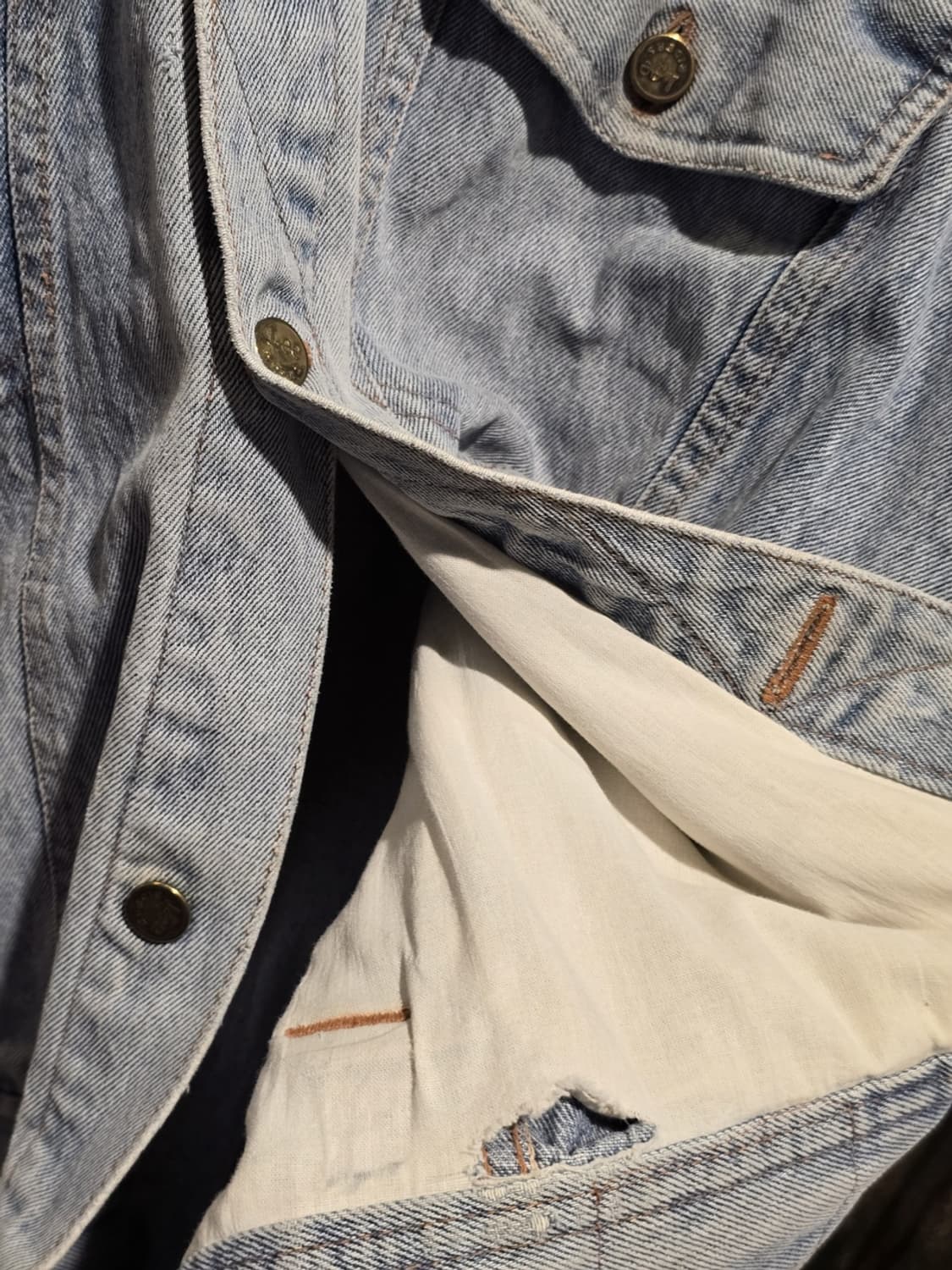 70s Lee Denim Vest 상품이미지9