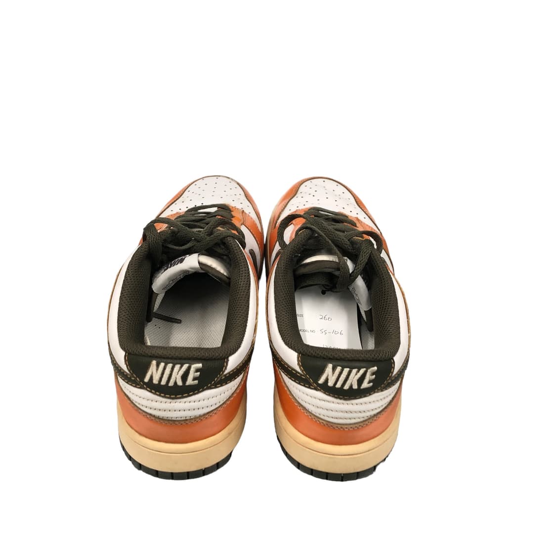 Nikes Dunk Golf Orange 260mm 상품이미지3