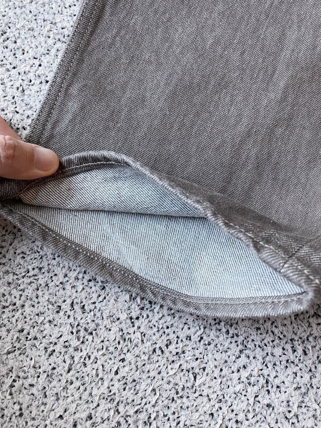 오라리 모카 브라운 데님 30 (와이드) 상품이미지3