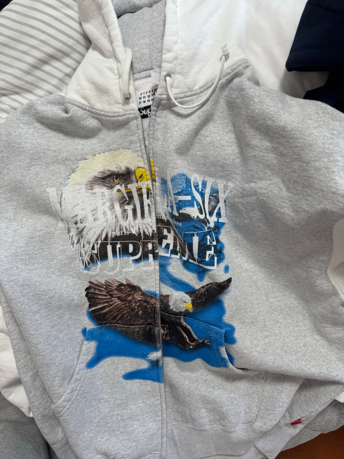 XL)Mm6 x 슈프림 이글후드집업 상품이미지1