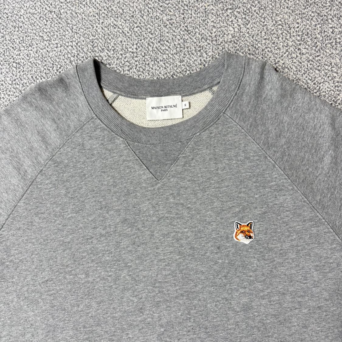 [정가 25만원] 메종키츠네 맨투맨 스웻셔츠 XL 상품이미지3