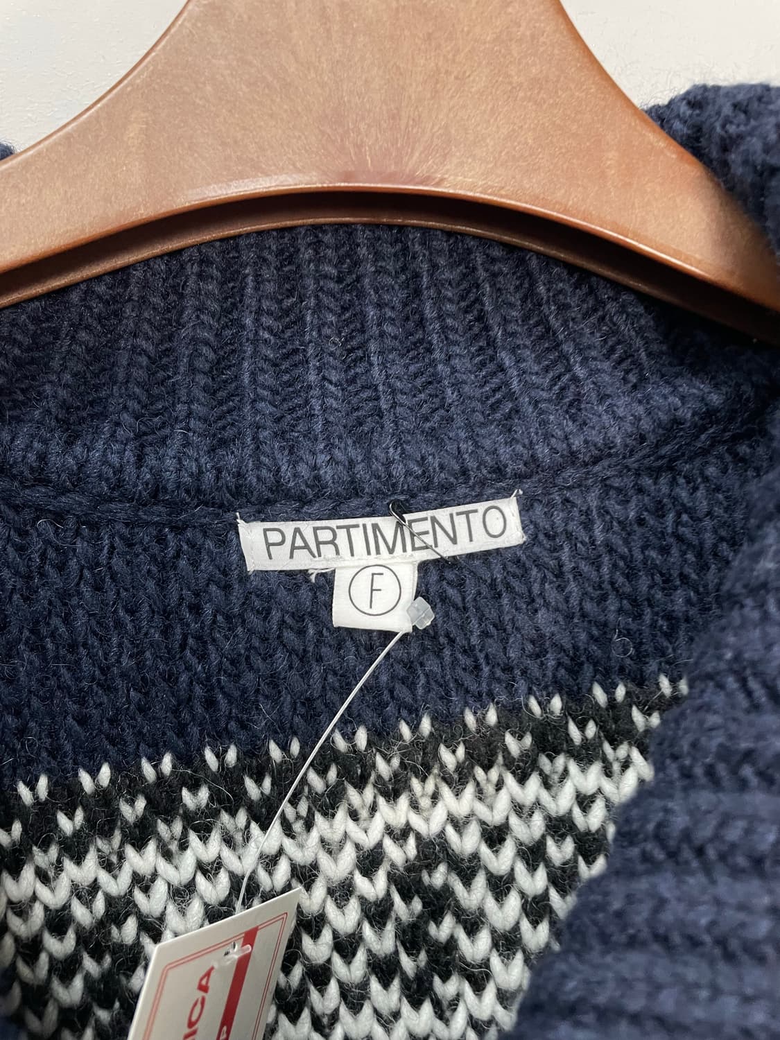 파르티멘토 코위찬 니트집업 H1164 상품이미지5