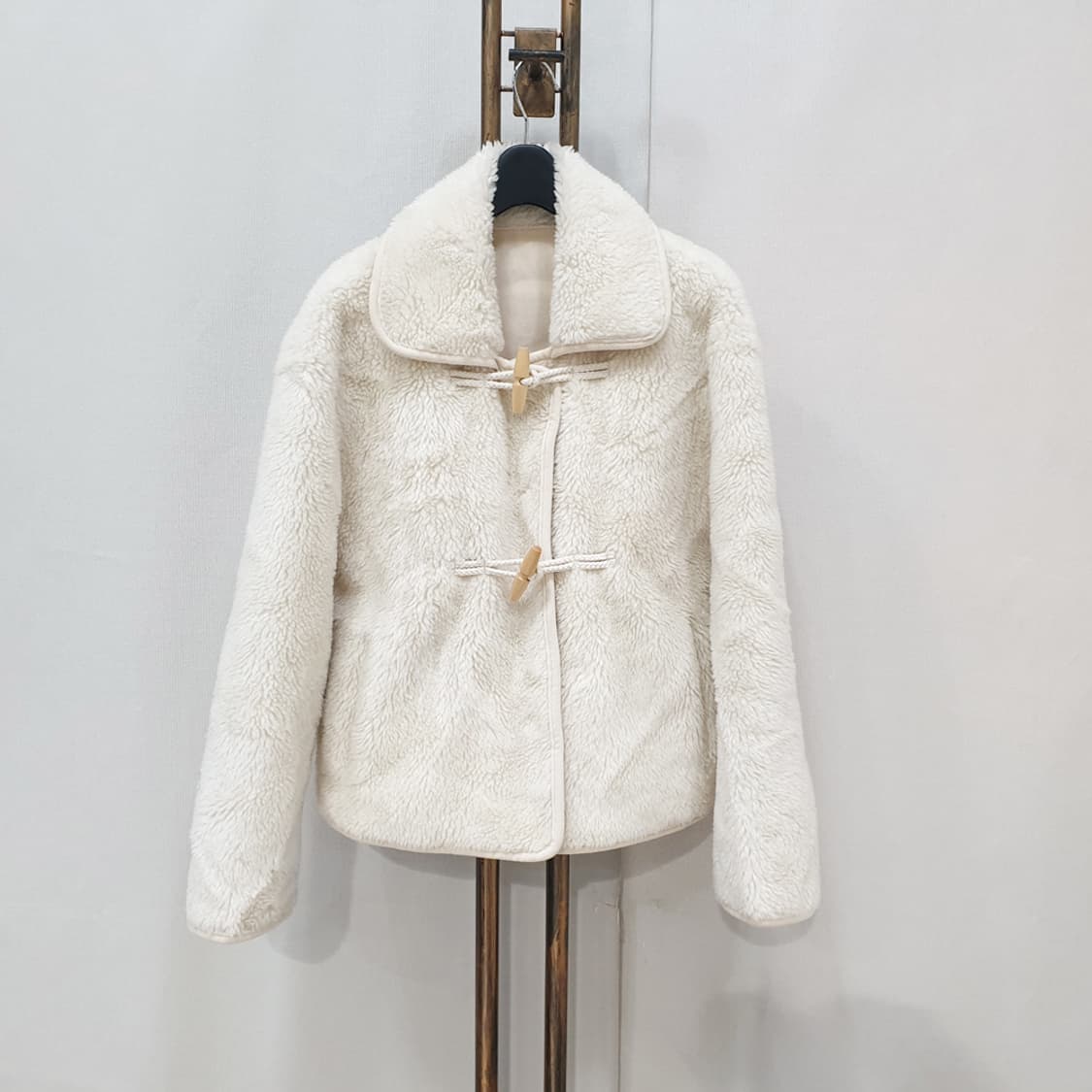 디어리스트 메이비베이비 더플코트 무스탕 상품이미지1