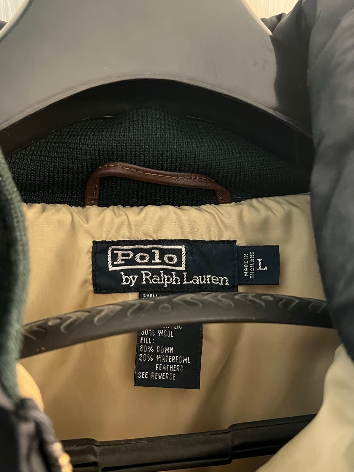 폴로랄프로렌 푸퍼 패딩 (블랙) 상품이미지3