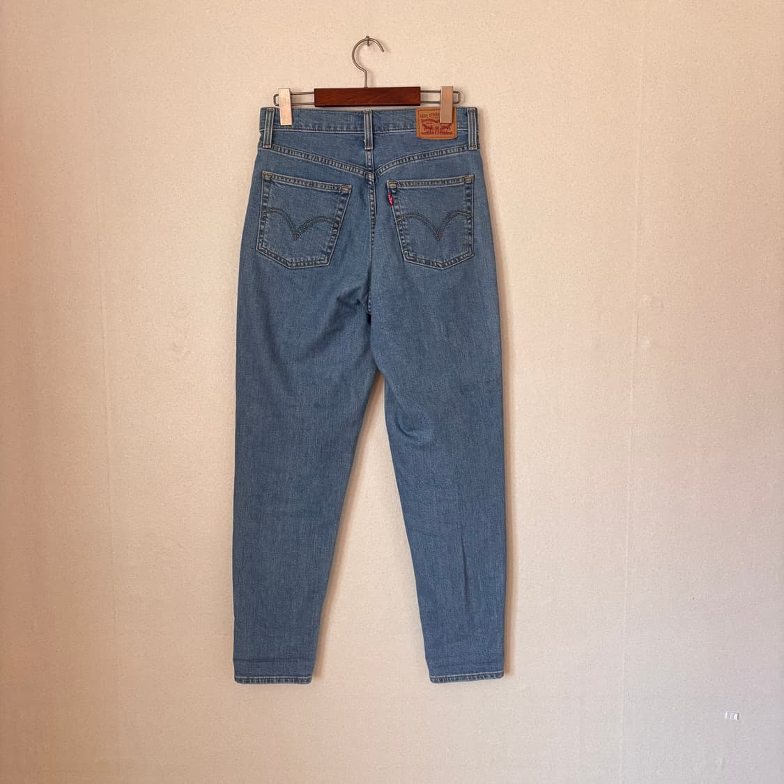 리바이스 27 하이웨이스트 테이퍼 데님 청바지 스판 정품 상품이미지10