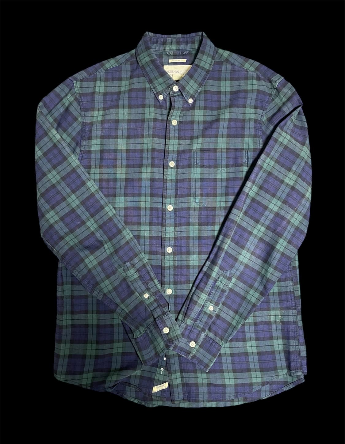 폴로 데님앤서플라이 블랙와치 셔츠 / 100 상품이미지1