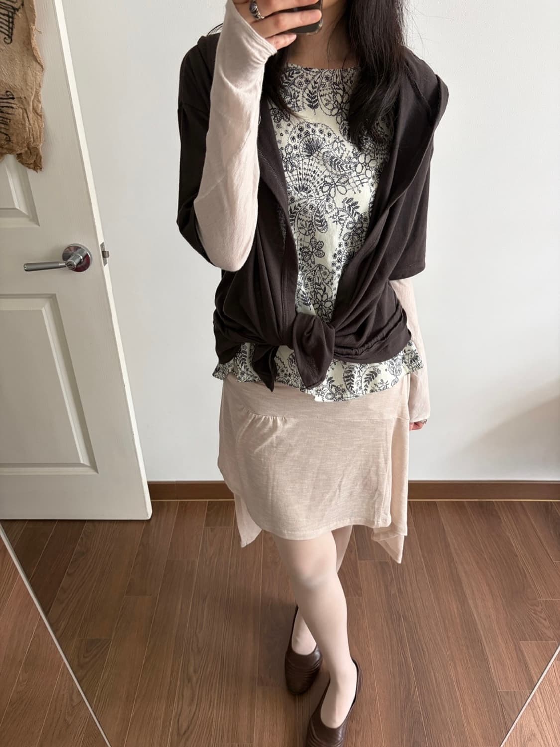 hooded robe cardigan 상품이미지4