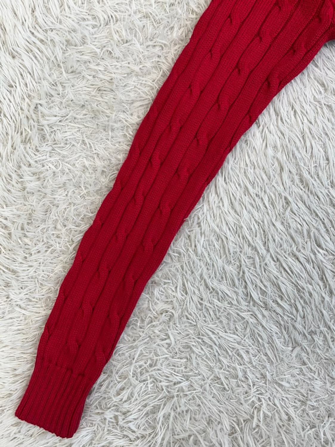 폴로 랄프 로렌 브이넥 꽈배기 니트/#2870 상품이미지3