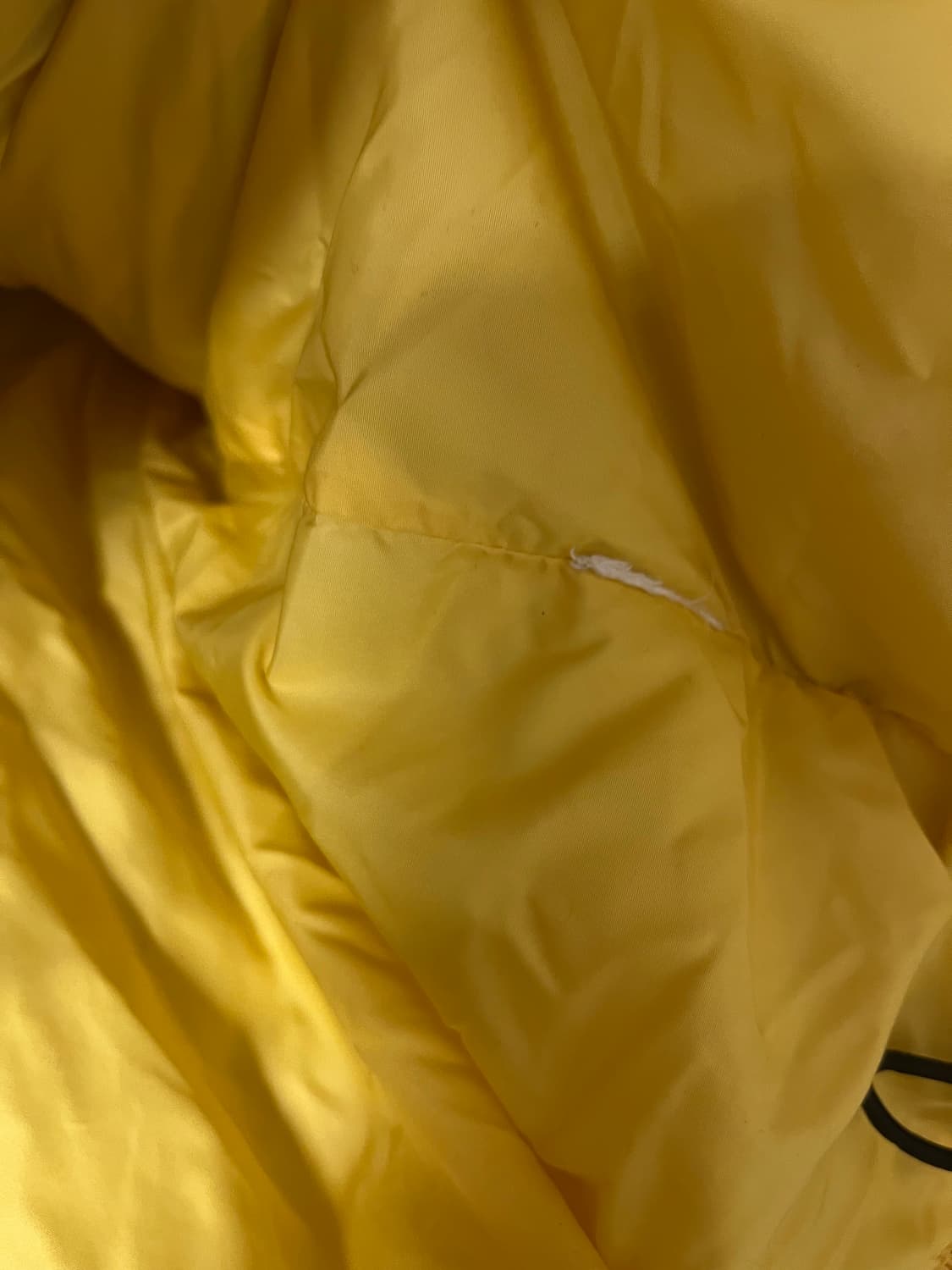 노스페이스 700 패딩 조끼 옐로우 (95) 상품이미지5