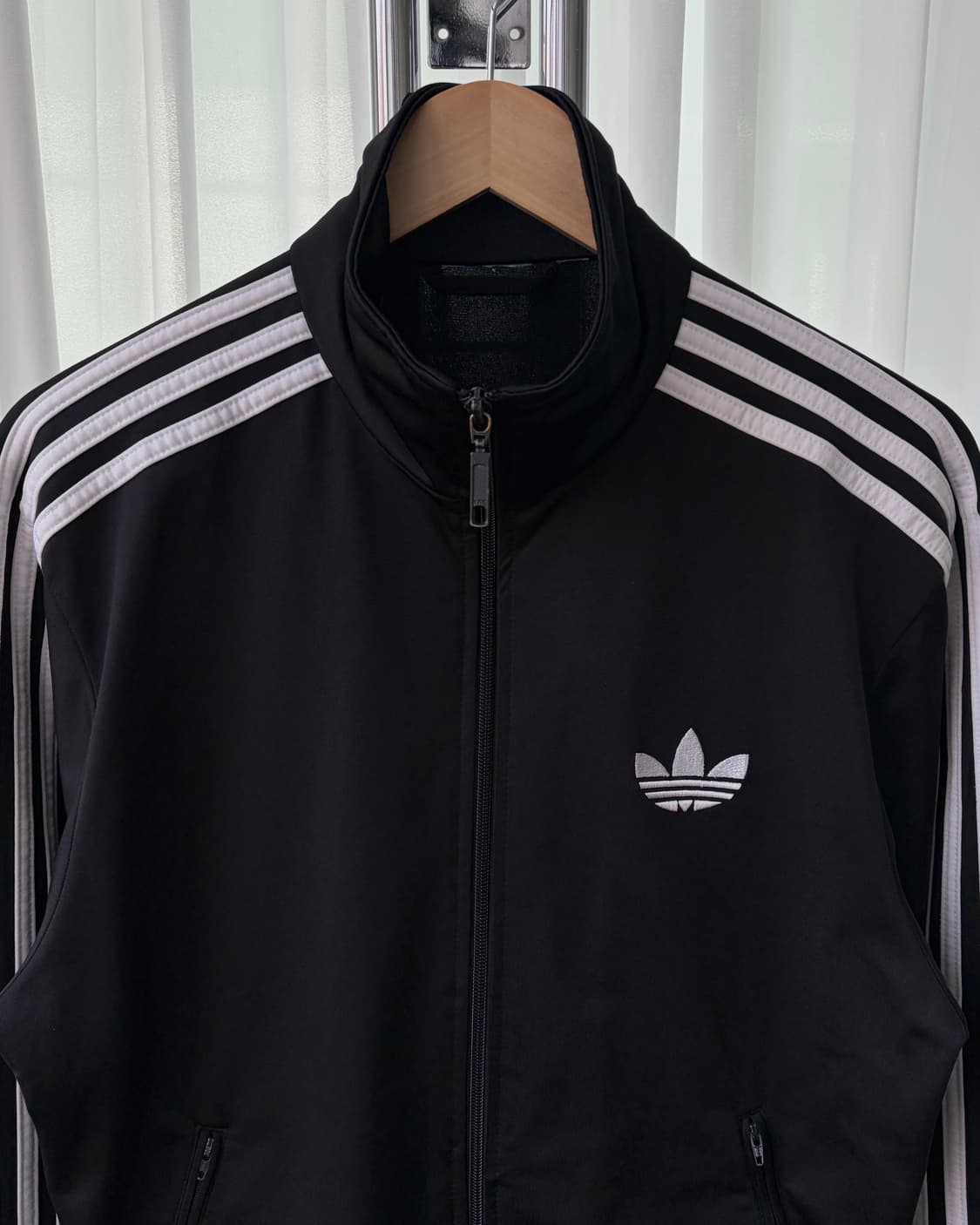 [L]아디다스 구형 파이어버드 블랙 트랙탑 져지 상품이미지4