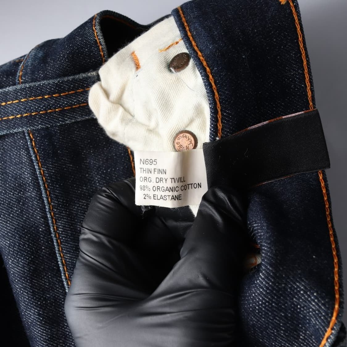 누디진 씬핀 오드트 생지 데님 팬츠 29 상품이미지8