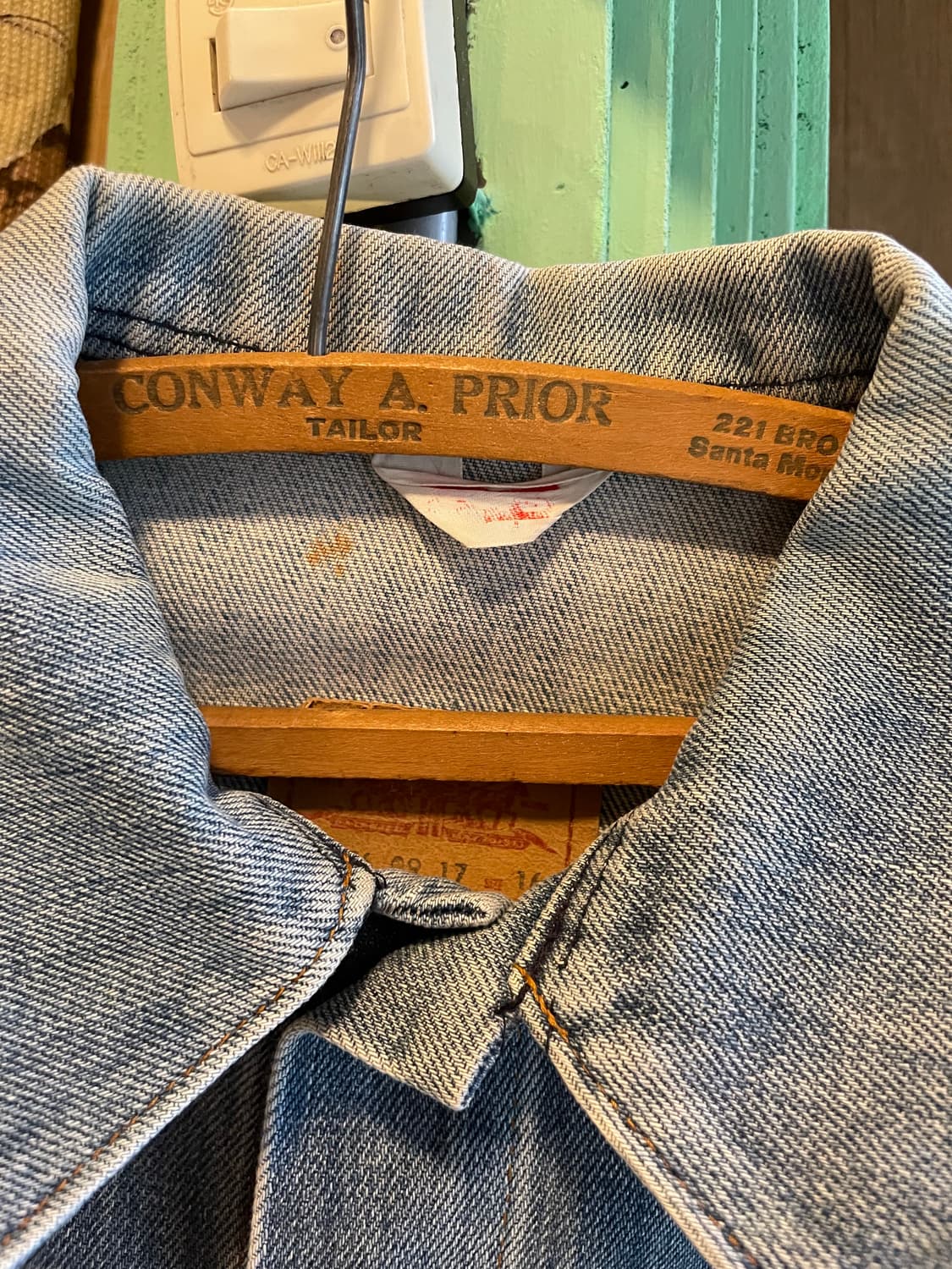 70's Vintage Levi’s Denim Trucker Jacket 상품이미지2