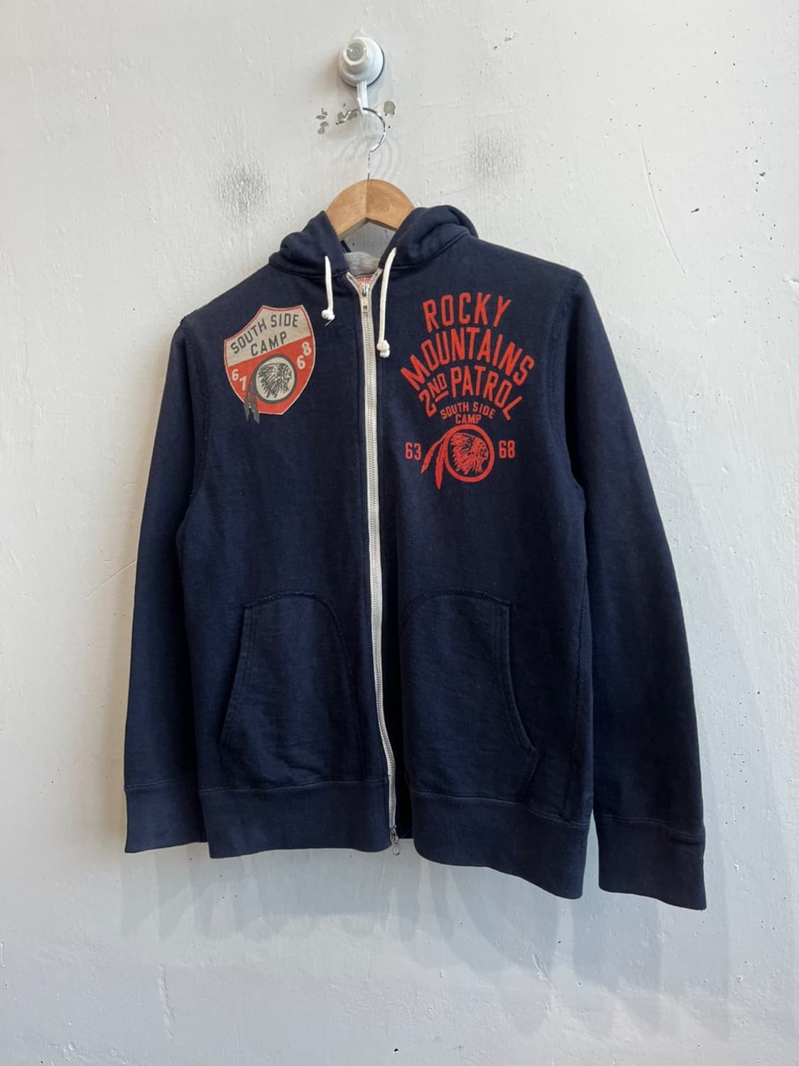 DENIM & DUNGAREE 사우스사이드 캠프 후드집업  상품이미지1