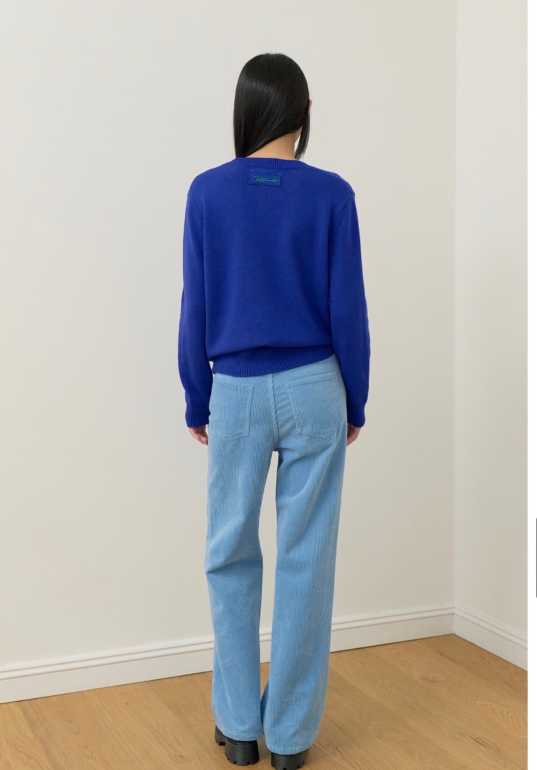 비플랫베네통 캐시미어 라운드 니트 bflatbenetton 상품이미지2