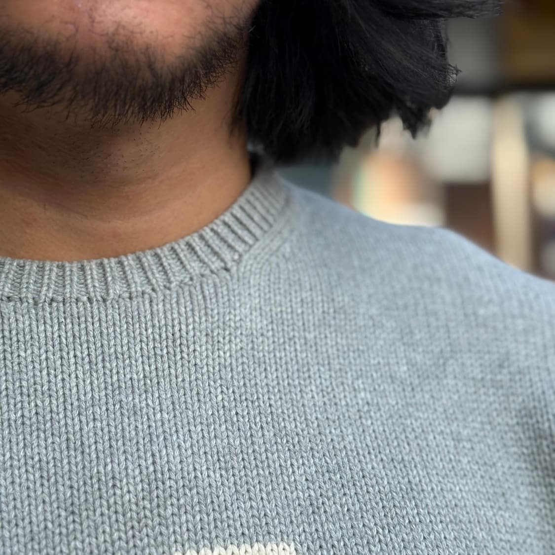 폴로 랄프로렌 RL 로고 인타르시아 코튼 스웨터 M 상품이미지10